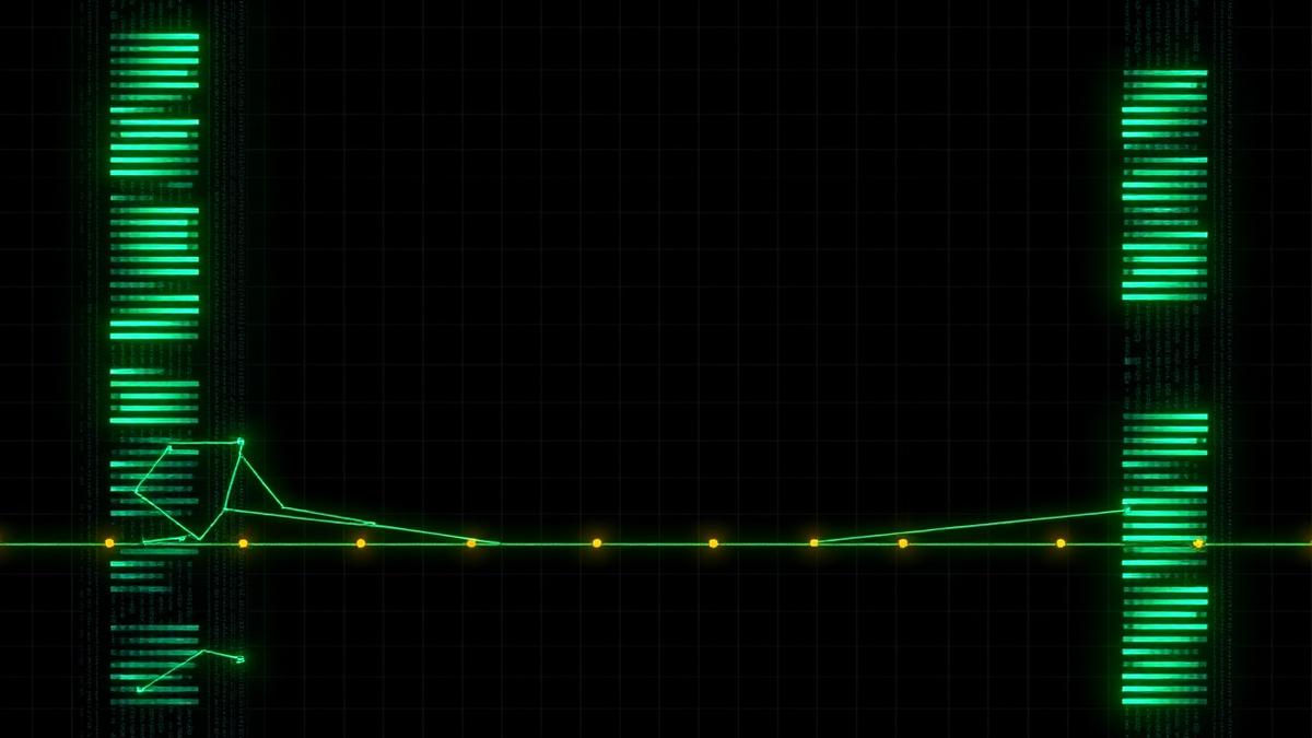 Two columns of data rows linked by matching lines
